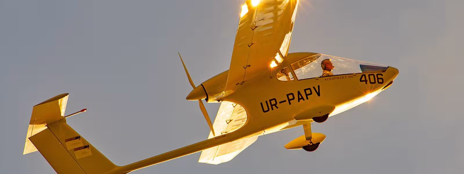 Політ аероплана UR-PAPV